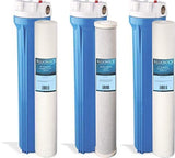BLUONICS Whole House & Well Water System 55W UV Ultraviolet with Sediment & CTO Carbon with Solid Blue Housingdupont ispring apec filtro de agua culligan systems aquasana water purifier whole house water filter whole house water filter system aquasana filter replacement cartridge well water Plomero plumber contractor purificador de agua toda la casa agua de pozo Water filtrations system with UV sterilizer Plumber Plomero