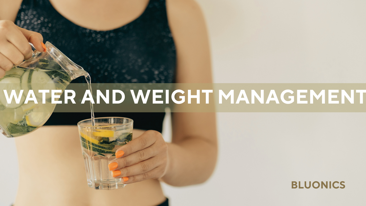 Can water help with weight management? Bluonics