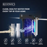 BUNDLE Pro Series Whole House Water Filtration & Descaler System – 3-Stage Filter with UV Sterilizer + Salt-Free Hard Water Conditioner for Scale Prevention (Well & City Water)