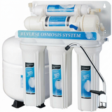5 Stage Undersink Reverse Osmosis Drinking Water Filter System RO Home Purifier Treat Virus and Bacteria with NSF Certified Membrane