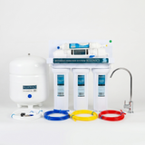 5 Stage Undersink Reverse Osmosis Drinking Water Filter System RO Home Purifier Treat Virus and Bacteria with NSF Certified Membrane