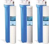 BLUONICS Whole House & Well Water System 55W UV Ultraviolet with Sediment & CTO Carbon with Solid Blue Housingdupont ispring apec filtro de agua culligan systems aquasana water purifier whole house water filter whole house water filter system aquasana filter replacement cartridge well water Plomero plumber contractor purificador de agua toda la casa agua de pozo Water filtrations system with UV sterilizer Plumber Plomero 