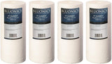 Big Blue Sediment Replacement Water Filters 4pcs (5 Micron) 4.5" x 10" Whole House Cartridgesdupont ispring apec filtro de agua culligan systems aquasana water purifier whole house water filter whole house water filter system aquasana filter replacement cartridge well water Plomero plumber contractor purificador de agua toda la casa agua de pozo