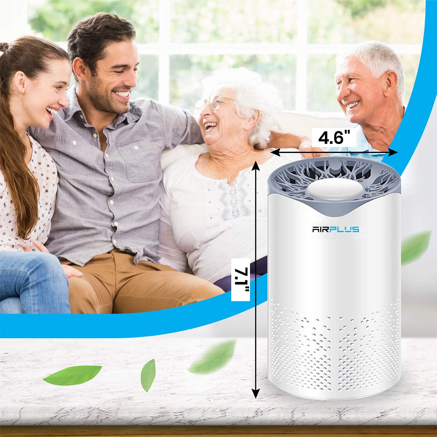 cigarette smoke air purifier walmart Cleaning Clean Sense IQ tracks air quality and constantly adjusts power to maintain clean air AIRFIRE Air Purifiers for Home