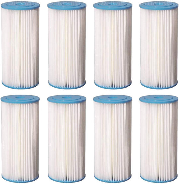 Big Blue Pleated Sediment Water Filters 8 Washable 4.5 x 10 Cardridges -5 MicronBig Blue Pleated Sediment Water Filters 4 pcs Washable 4.5 x 20 Cardridges (5 Micron)dupont ispring apec filtro de agua culligan systems aquasana water purifier whole house water filter whole house water filter system aquasana filter replacement cartridge well water Plomero plumber contractor purificador de agua toda la casa agua de pozo