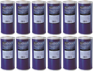 Big Blue Carbon Replacement Water Filters 12pcs GAC Granulated 4.5" x 10" Cartridges for Chlorine, Taste and Odordupont ispring apec filtro de agua culligan systems aquasana water purifier whole house water filter whole house water filter system aquasana filter replacement cartridge well water Plomero plumber contractor purificador de agua toda la casa agua de poso Water filtrations system with UV sterilizer Plumber Plomero 