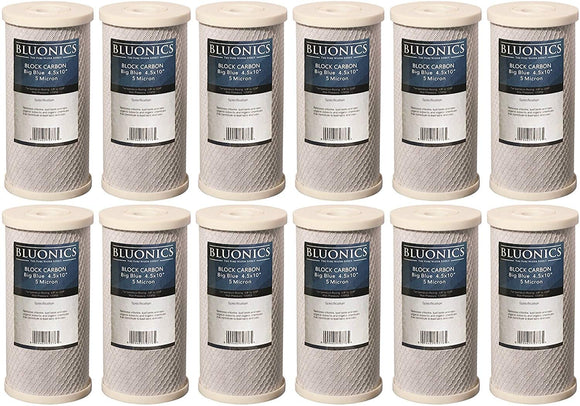 Filtri Bluonics 4.5x20 Filtri Acqua A Blocco Di Carbonio CTO Bluonics – 2 Cartucce 4,5 X 20 Pollici, Per Tutta La Casa, Rimuove Cloro E Odori Filtro Brc - Foto 13